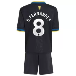 Conjunto Manchester United Bruno Fernandes 8 Niño Tercera 25/26 Conjunto Manchester United Bruno Fernandes 8 Niño Tercera 25/26
