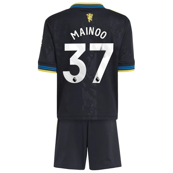 Conjunto Manchester United Mainoo 37 Niño Tercera 25/26
