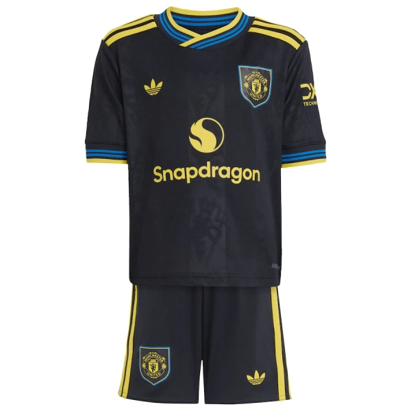 Conjunto Manchester United Mainoo 37 Niño Tercera 25/26