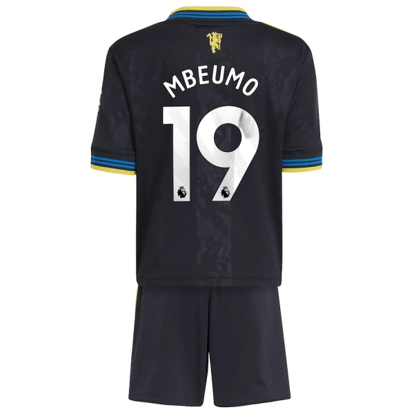 Conjunto Manchester United Mbeumo 19 Niño Tercera 25/26
