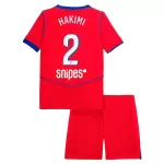 Conjunto Paris Saint-Germain Hakimi 2 Niño Tercera 25/26