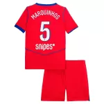 Conjunto Paris Saint-Germain Marquinhos 5 Niño Tercera 25/26