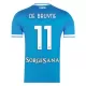 Conjunto SSC Napoli De Bruyne 11 Niño Primera 25/26