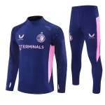Feyenoord Rotterdam Sudadera De Entrenamiento Hombre Cremallera Cuarto 25/26 Azul