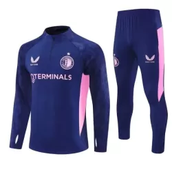 Feyenoord Rotterdam Sudadera De Entrenamiento Hombre Cremallera Cuarto 25/26 Azul