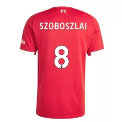 Camiseta Liverpool Dominik Szoboszlai 8 Hombre Primera 25/26 Camiseta Liverpool Dominik Szoboszlai 8 Hombre Primera 25/26