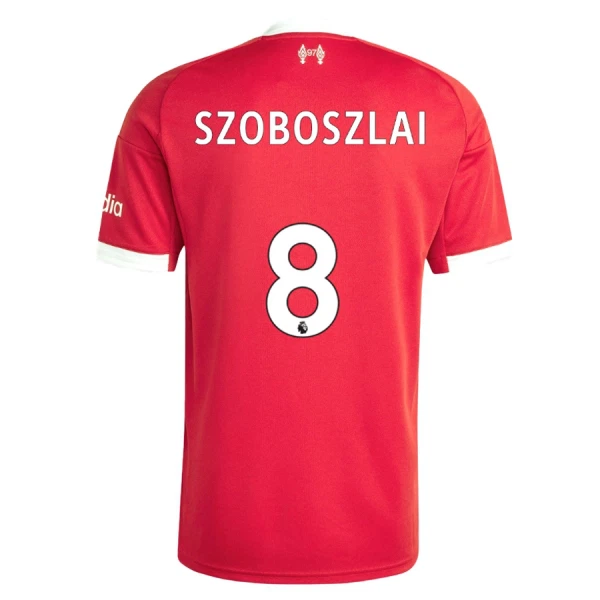 Camiseta Liverpool Dominik Szoboszlai 8 Hombre Primera 25/26