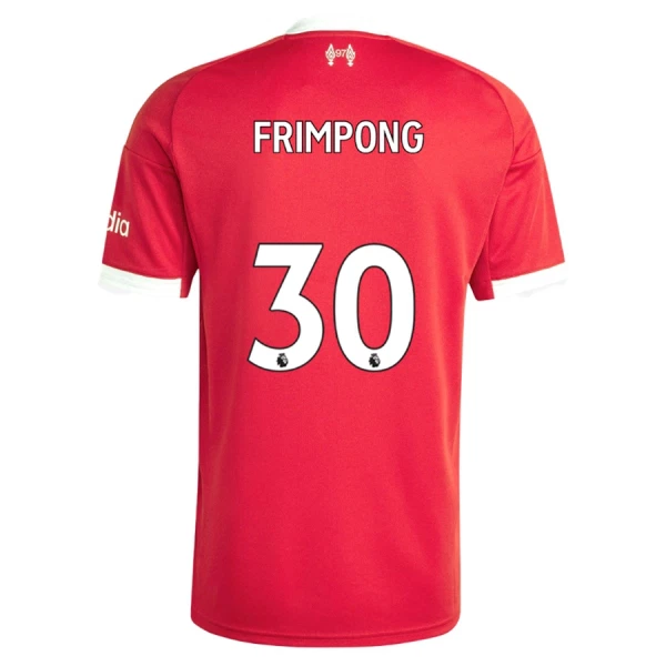 Camiseta Liverpool Jeremie Frimpong 30 Hombre Primera 25/26 Camiseta Liverpool Jeremie Frimpong 30 Hombre Primera 25/26