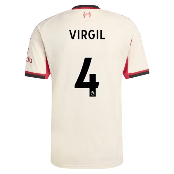 Camiseta Liverpool Virgil 4 Hombre Segunda 25/26 Camiseta Liverpool Virgil 4 Hombre Segunda 25/26