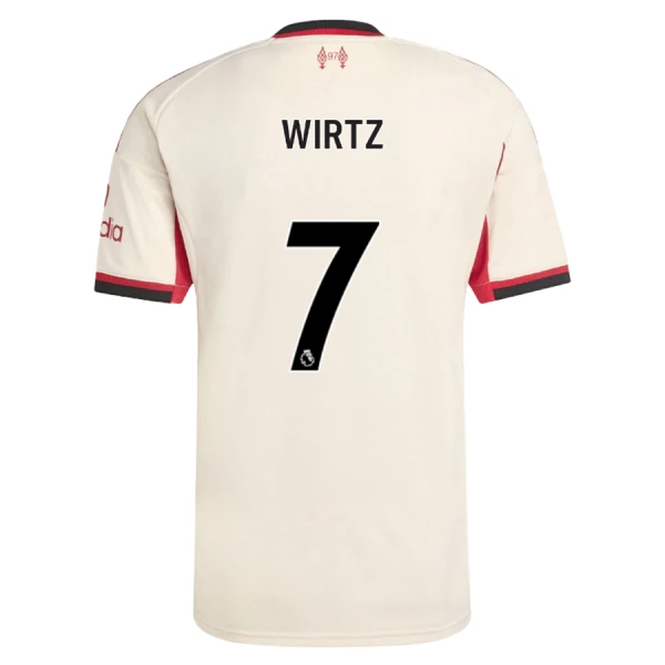 Camiseta Liverpool Wirtz 7 Hombre Segunda 25/26 Camiseta Liverpool Wirtz 7 Hombre Segunda 25/26