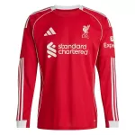 Camiseta Manga Larga Liverpool Hombre Primera 25/26