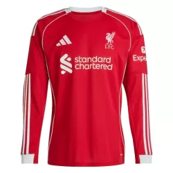 Camiseta Manga Larga Liverpool Hombre Primera 25/26 Camiseta Manga Larga Liverpool Hombre Primera 25/26