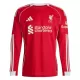 Camiseta Manga Larga Liverpool Hombre Primera 25/26 Camiseta Manga Larga Liverpool Hombre Primera 25/26