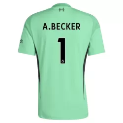 Camiseta Portero Liverpool A. Becker 1 Hombre 25/26 Verde Camiseta Portero Liverpool A. Becker 1 Hombre 25/26 Verde