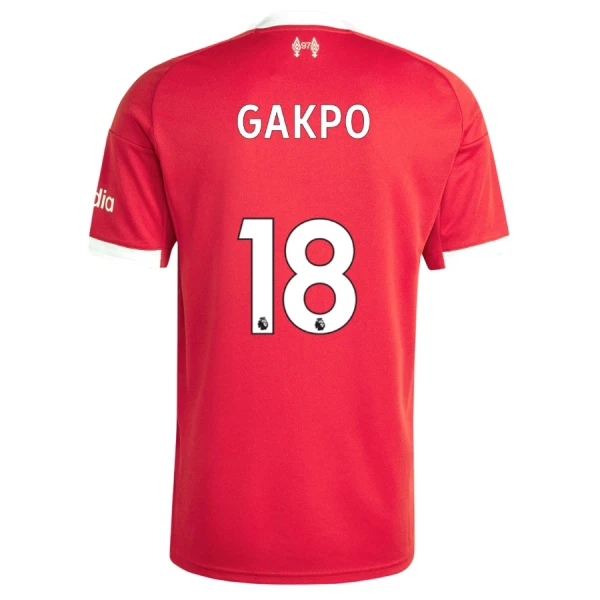 Conjunto Liverpool Gakpo 18 Niño Primera 25/26