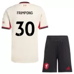 Conjunto Liverpool Jeremie Frimpong 30 Niño Segunda 25/26