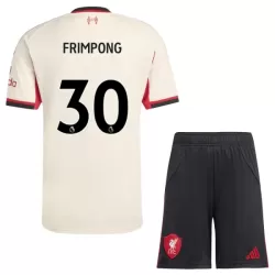 Conjunto Liverpool Jeremie Frimpong 30 Niño Segunda 25/26 Conjunto Liverpool Jeremie Frimpong 30 Niño Segunda 25/26