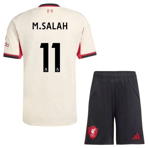 Conjunto Liverpool M.Salah 11 Niño Segunda 25/26 Conjunto Liverpool M.Salah 11 Niño Segunda 25/26