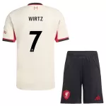 Conjunto Liverpool Wirtz 7 Niño Segunda 25/26