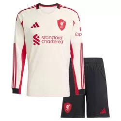 Conjunto Manga Larga Liverpool Niño Segunda 25/26 Conjunto Manga Larga Liverpool Niño Segunda 25/26