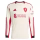Conjunto Manga Larga Liverpool Niño Segunda 25/26