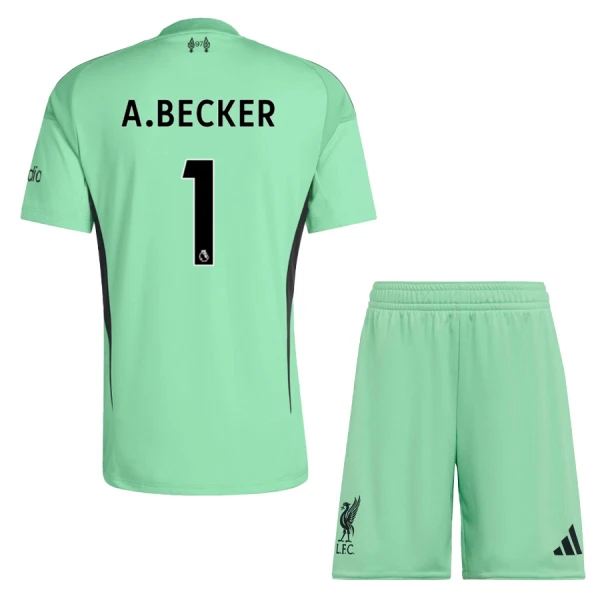 Conjunto Portero Liverpool A. Becker 1 Niño 25/26 Verde Conjunto Portero Liverpool A. Becker 1 Niño 25/26 Verde