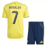 Conjunto Al Nassr Ronaldo 7 Niño Primera 25/26