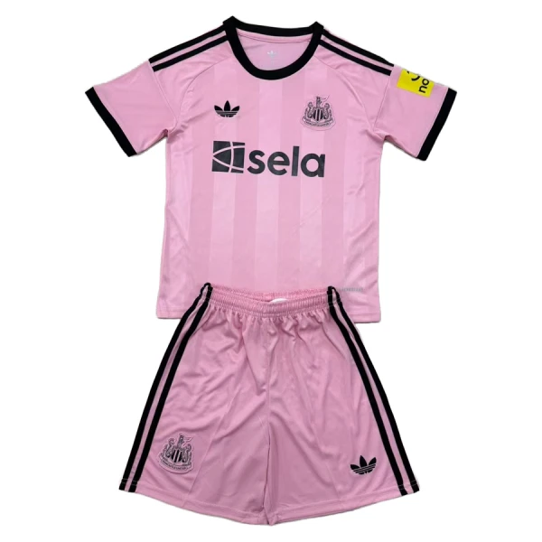Conjunto Portero Newcastle United Niño 25/26 Rosa