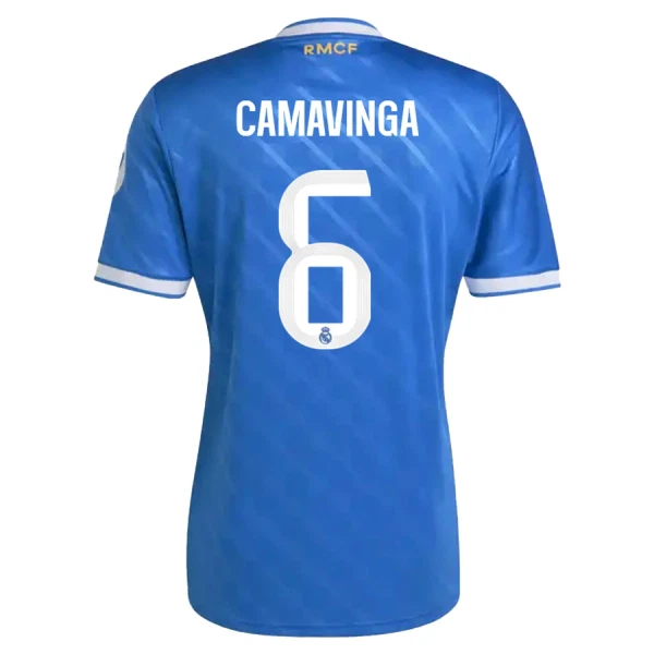 Camiseta Real Madrid Camavinga 6 Hombre Tercera 25/26 Camiseta Real Madrid Camavinga 6 Hombre Tercera 25/26