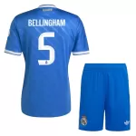Conjunto Real Madrid Bellingham 5 Niño Tercera 25/26