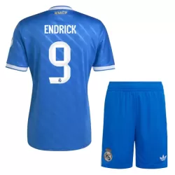 Conjunto Real Madrid Endrick 9 Niño Tercera 25/26 Conjunto Real Madrid Endrick 9 Niño Tercera 25/26