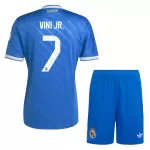 Conjunto Real Madrid Vini JR 7 Niño Tercera 25/26