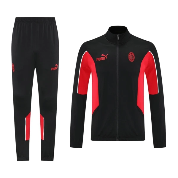 AC Milan Conjunto De Chaqueta De Entrenamiento Hombre 25/26 Negra