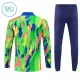 Brasil Sudadera De Entrenamiento Niño Cremallera Cuarto 25/26 Verde