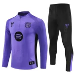 FC Barcelona Sudadera De Entrenamiento Hombre Cremallera Cuarto 25/26 Púrpura