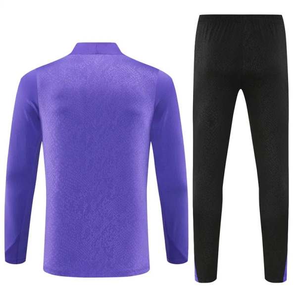 FC Barcelona Sudadera De Entrenamiento Hombre Cremallera Cuarto 25/26 Púrpura