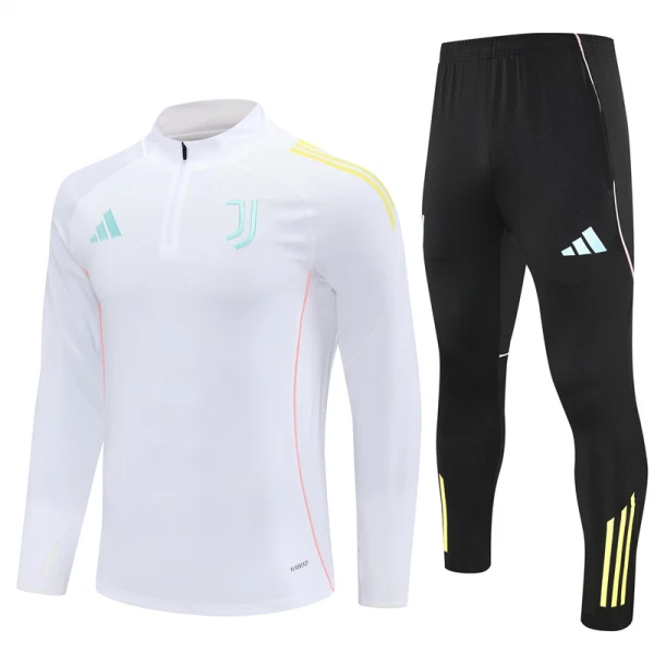 Juventus Sudadera De Entrenamiento Hombre Cremallera Cuarto 25/26 Blanca Juventus Sudadera De Entrenamiento Hombre Cremallera Cuarto 25/26 Blanca