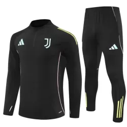 Juventus Sudadera De Entrenamiento Hombre Cremallera Cuarto 25/26 Negra
