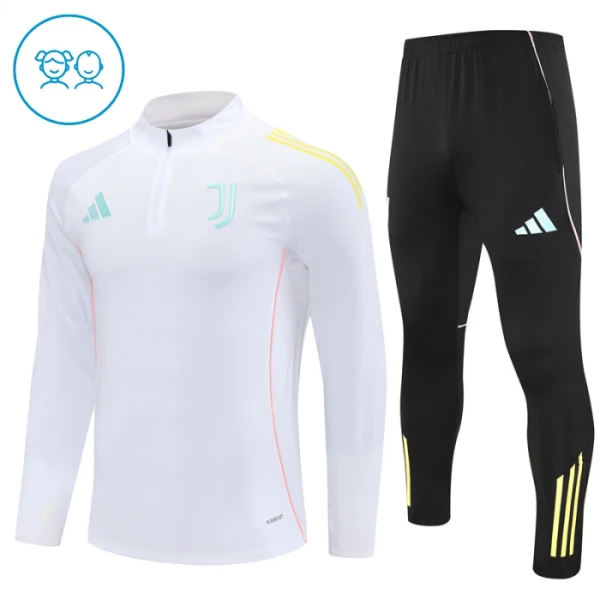 Juventus Sudadera De Entrenamiento Niño Cremallera Cuarto 25/26 Blanca Juventus Sudadera De Entrenamiento Niño Cremallera Cuarto 25/26 Blanca