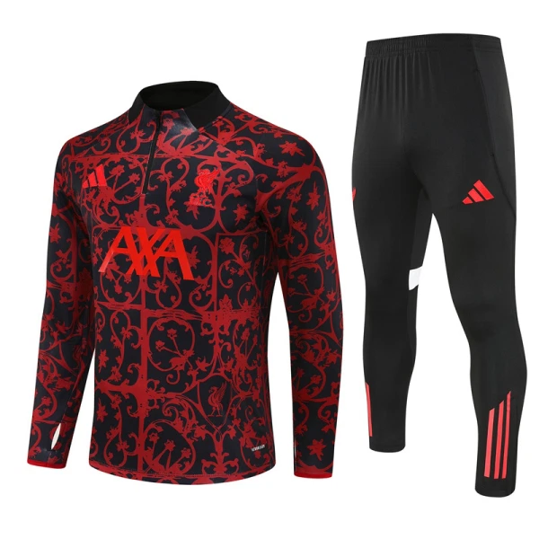 Liverpool Sudadera De Entrenamiento Hombre Cremallera Cuarto 25/26 Negra