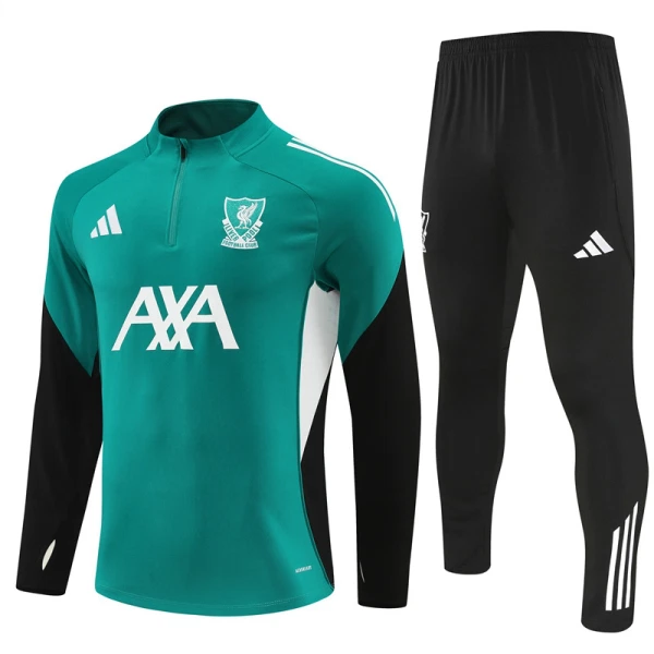 Liverpool Sudadera De Entrenamiento Hombre Cremallera Cuarto 25/26 Verde