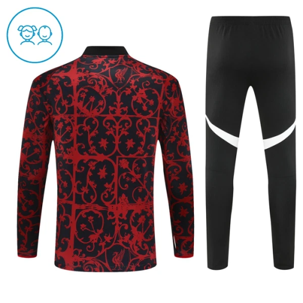 Liverpool Sudadera De Entrenamiento Niño Cremallera Cuarto 25/26 Negra