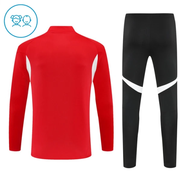 Liverpool Sudadera De Entrenamiento Niño Cremallera Cuarto 25/26 Roja