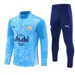 Manchester City Sudadera De Entrenamiento Hombre Cremallera Cuarto 25/26 Azul