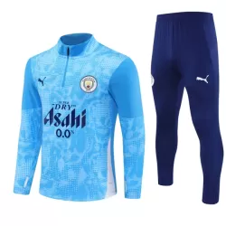 Manchester City Sudadera De Entrenamiento Hombre Cremallera Cuarto 25/26 Azul