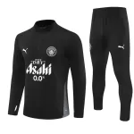 Manchester City Sudadera De Entrenamiento Hombre Cremallera Cuarto 25/26 Negra