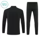 Manchester City Sudadera De Entrenamiento Niño Cremallera Cuarto 25/26 Negra