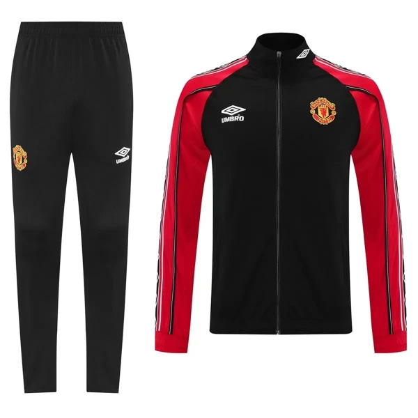 Manchester United Conjunto De Chaqueta De Entrenamiento Hombre 25/26 Negra Manchester United Conjunto De Chaqueta De Entrenamiento Hombre 25/26 Negra