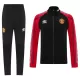Manchester United Conjunto De Chaqueta De Entrenamiento Hombre 25/26 Negra Manchester United Conjunto De Chaqueta De Entrenamiento Hombre 25/26 Negra