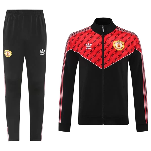 Manchester United Conjunto De Chaqueta De Entrenamiento Hombre 25/26 Roja Manchester United Conjunto De Chaqueta De Entrenamiento Hombre 25/26 Roja